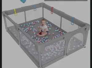 قفص اطفال واسع