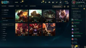 league of legends account