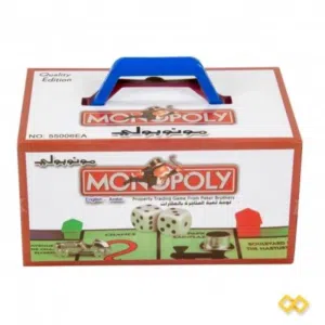 Monopoly Premium Quality English-Arabic Edition board game.