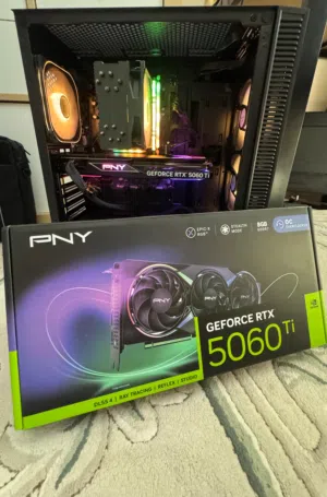 Top Gaming PC - NEW 5060Ti - i5 11400F - XPG NVMe - 16GB Ram