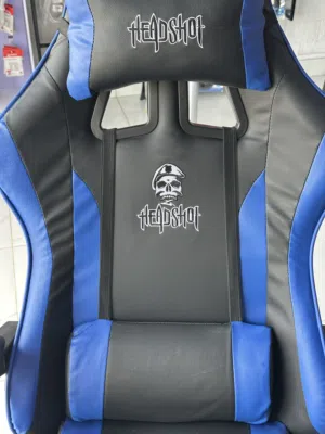 كرسي قيمنق Headshot Gaming Chair مريح Adjustable Reclining مع وسادة رقبة وظهر تصميم احترافي قوي