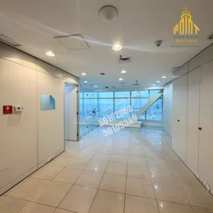 مكتب للإيجار في القبلة 184 م2 دور كامل – الدور 16  Full Floor Office for Rent in Qibla – 184 sqm, 1