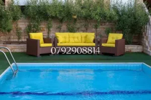 اطقم راتان وبامبو صيانه الرتان و الخيزران نصلكم اين ماكنتم دهان غيار فرش اغطية
