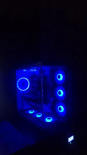 كيس 3060 ti + شاشة اسوس اقرة الوصف
