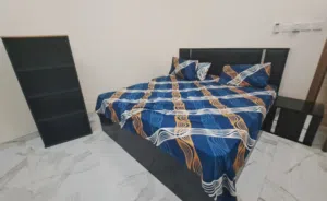 Spacious Bed Frame with mattress Large 3-Door Wardrobe with 2 Full-Length Mirrors 2 Matching Beds