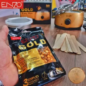 جهاز واكس للجسم الذهبي من اينزو مع 100غرام من حبيبات الواكس كفالة سنه كامله فقط