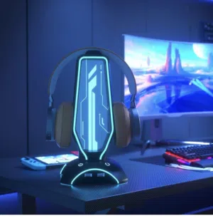 حامل سماعه يديد مب مفتوح من الكرتون والله شكله جميل عندي واحد مثله و يعطي جماليه كبيره السيت اب