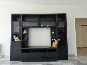 مكتبة تلفزيون ومكتبة  بحالة ممتازة