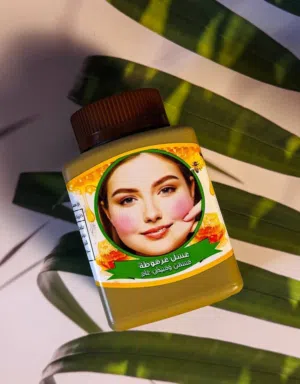 عسل عرموطه مبيض ومسمن