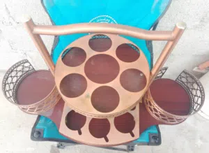 Luxury Multi Cup Holder Serving Tray Stand – Strong & Stylish