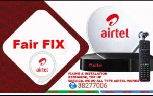airtel dish service available