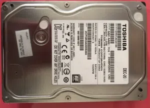 هارد ديسك TOSHIBA سعة 1 تيرا بايت  1000 جي بي من توشيبا اليابانية يصلح PC واجهزة المراقبة والكاميرات