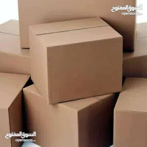 كراتين للتخزين والشحن البضائع كراتين لنقل العفش والزجاج والكريستال والملابس وغيرها