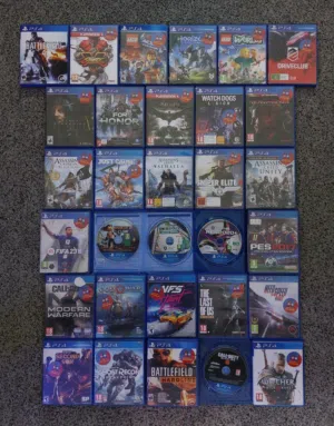 سيديات PS4 مستخدمة بحالة ممتازة