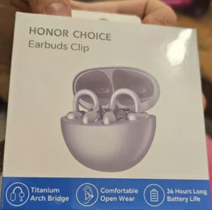 Honor choice earbuds clip