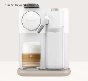 ماكينة قهوة نسبريسو موديل لاتيزيما  Nespresso Lattissima One