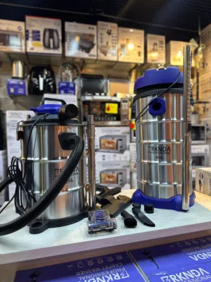 مكنسة فل ستانلس مميزة 5 في 1 من BRKNDA الحجم العملاق بقوة ماتور هائلة و ملحقات مميزة جداً