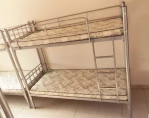 heavy duty bunk bed with mattress for sale