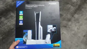 DOBE PS5 Stand with cooling and charging dock