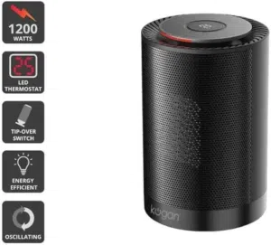 مدفأة مروحة سيراميك محمولة من Kogan الاسترالية / مناسبة لغرفة الدراسة و غرف الأطفال في فصل الشتاء