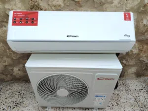 عرض نار على مكيف كونتي طن ونص  او 2 طن لون ابيض  من شركة ابو طويله