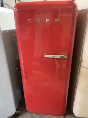 Smeg retro Refrigerator. Red Color