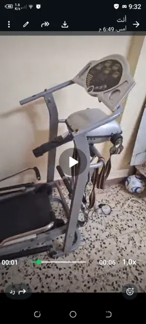 جهاز رياضه مشي  البيع بسعر مغري