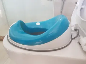 Baby Potty Training Toilet Seat with Soft Cushion مقعد مرحاض للطفل للتدريب على استخدام المرحاض