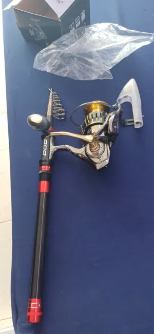 new fishing rod and rel orginal to 100%