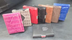 Original EXENTRI Leather Wallet With RFID All Colours Available.
