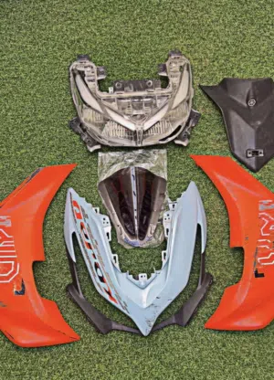 خنفورا تامه موطو155موديل 2024اصليه للبيع فيها شوي اخباش