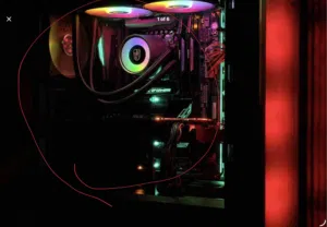 Pc very cleannnn and in perfect condition with a dell 100hz 24 inch very clean