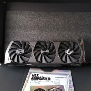 للبيع كرت 3070TI ZOTAC الكرت نظيف كأنه جديد واستخدام قيمنق ومع جميع ملحقاته