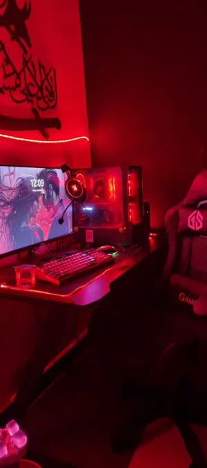 نضيفه ومابيها اي مشاكل تفحص بيدك pc  gaming