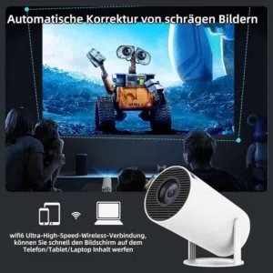 عِش حماس المباريات وكأنك في قلب الملعب! مع Projector Ultra HD استمتع بتجربة مشاهدة استثنائية لكل