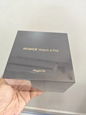 ساعة honor watch pro 4 جديدة بالكرتونة لون اخضر