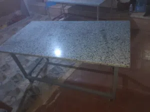 طاوله رخام مقاس 1.50 ×0.80