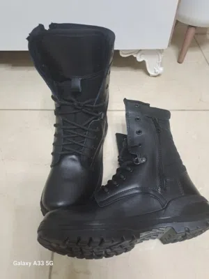 بسطار جديد مقاس 42 مع سحاب