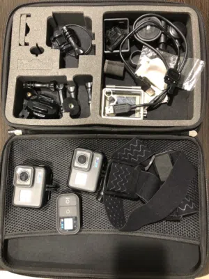 للبيع /عدد 2 كاميرا جو برو Hero7 استخدام خفيف بحالة الجديد تم تنزيل السعر لسرعة البيع