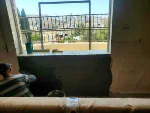 باب حديد ظرفتين للبيع