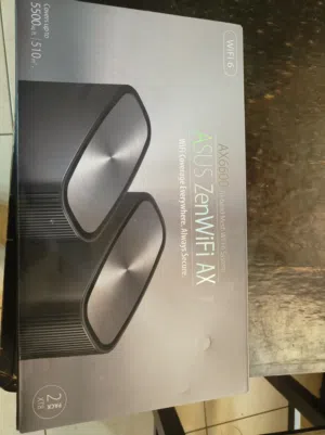 NEW ASUS ZenWiFi AX6600 XT8 2‐Pack Mesh Wi‐Fi System –Tri‐Band