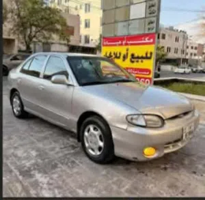 سيارة هيونداي أكسنت 1997 كوبيه بالديهان الأصلي ومالية ممتازة