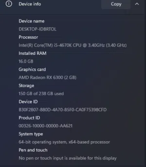 gaming pc used