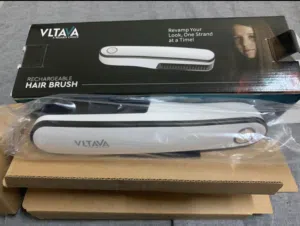 Rechargeable hair brush