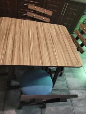 طاولة سفرة من 4 كراسي جديدة