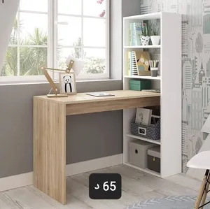 مكتب للدراسة مع رفوف عدة الوان توصيل مجاني داخل عمان والزرقاء لامينيت للأثاث المكتبي