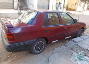 للبيع سياره هيونداي اكسيل موديل 97  1300 سي سي