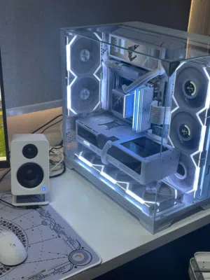 Urgent Sell - WHITE GAMING SETUP