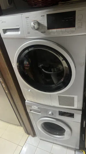 Midea Washer and dryer غسالة و نشافة
