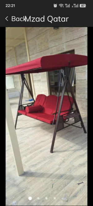 swing chair sleep bed